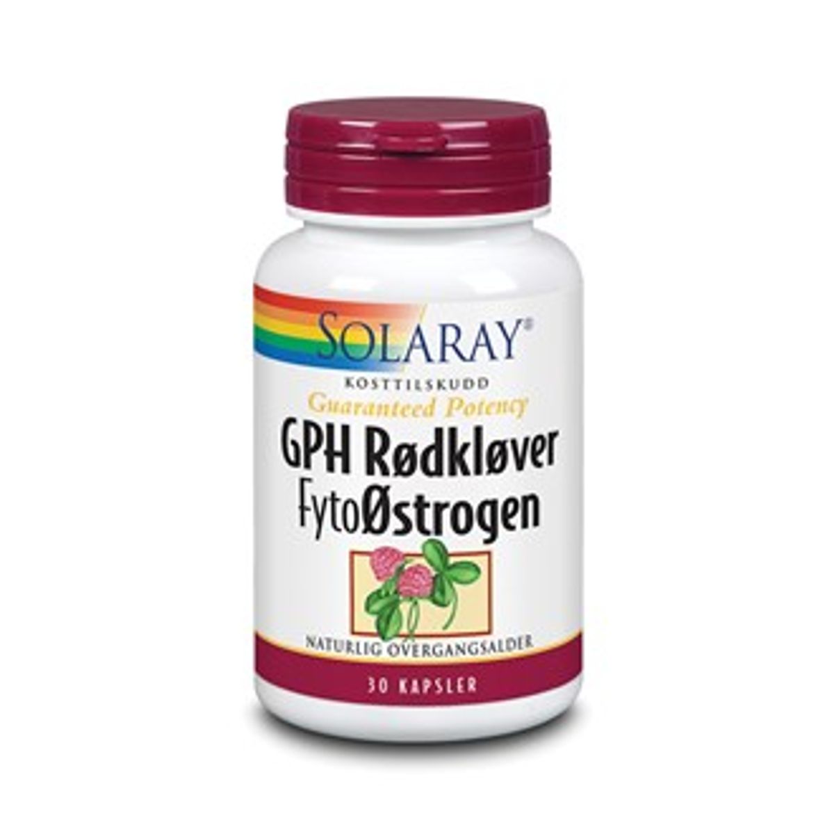 Solaray GPH rødkløver 30kap